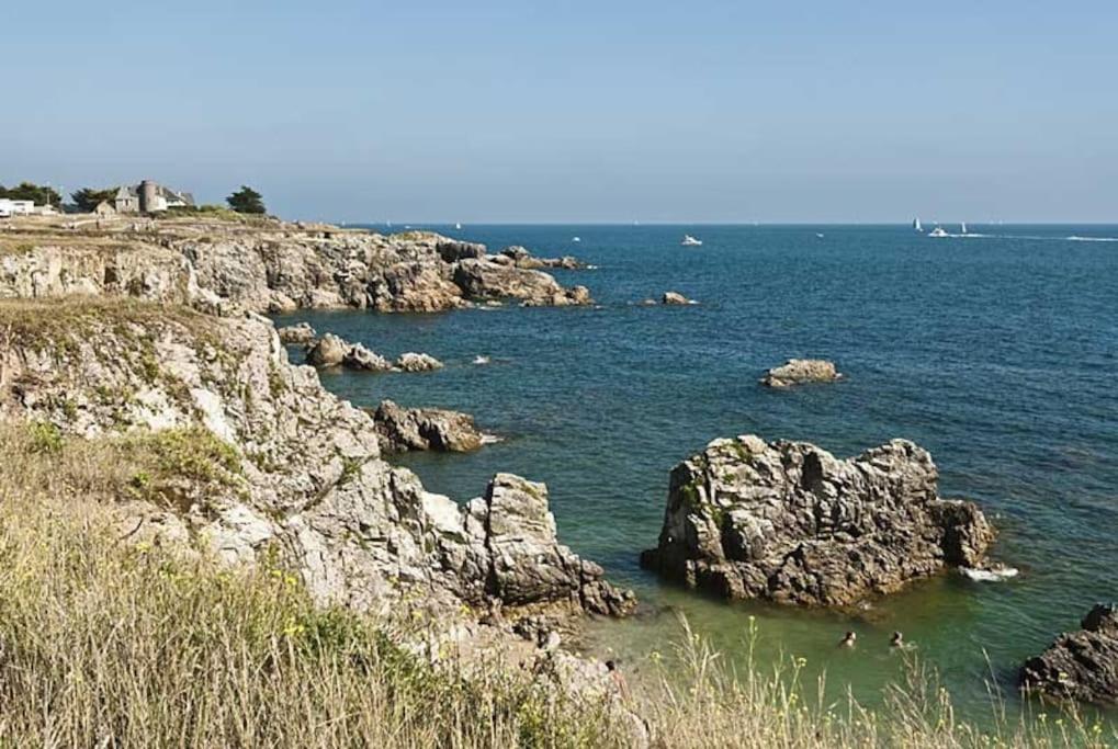 Cottage Bord De Mer Le Pouliguen Bagian luar foto