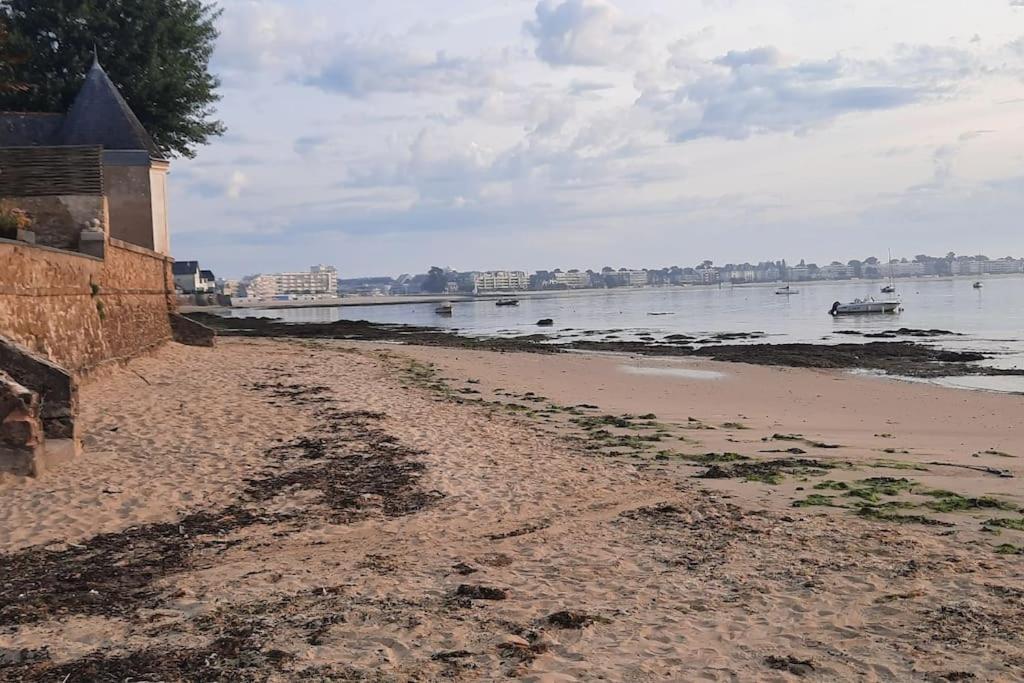 Cottage Bord De Mer Le Pouliguen Bagian luar foto